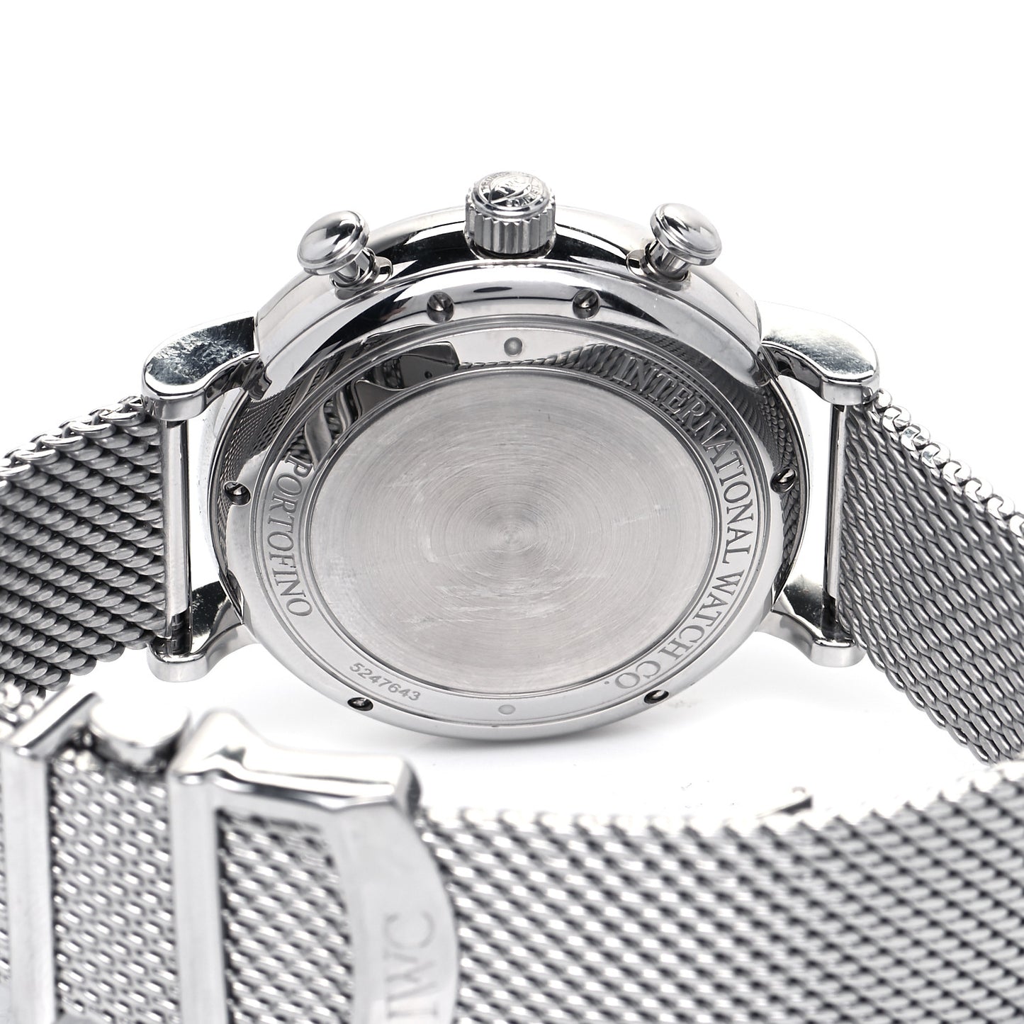 Stainless Steel 42mm Portofino Chronograph Automatic Watch IW391009
