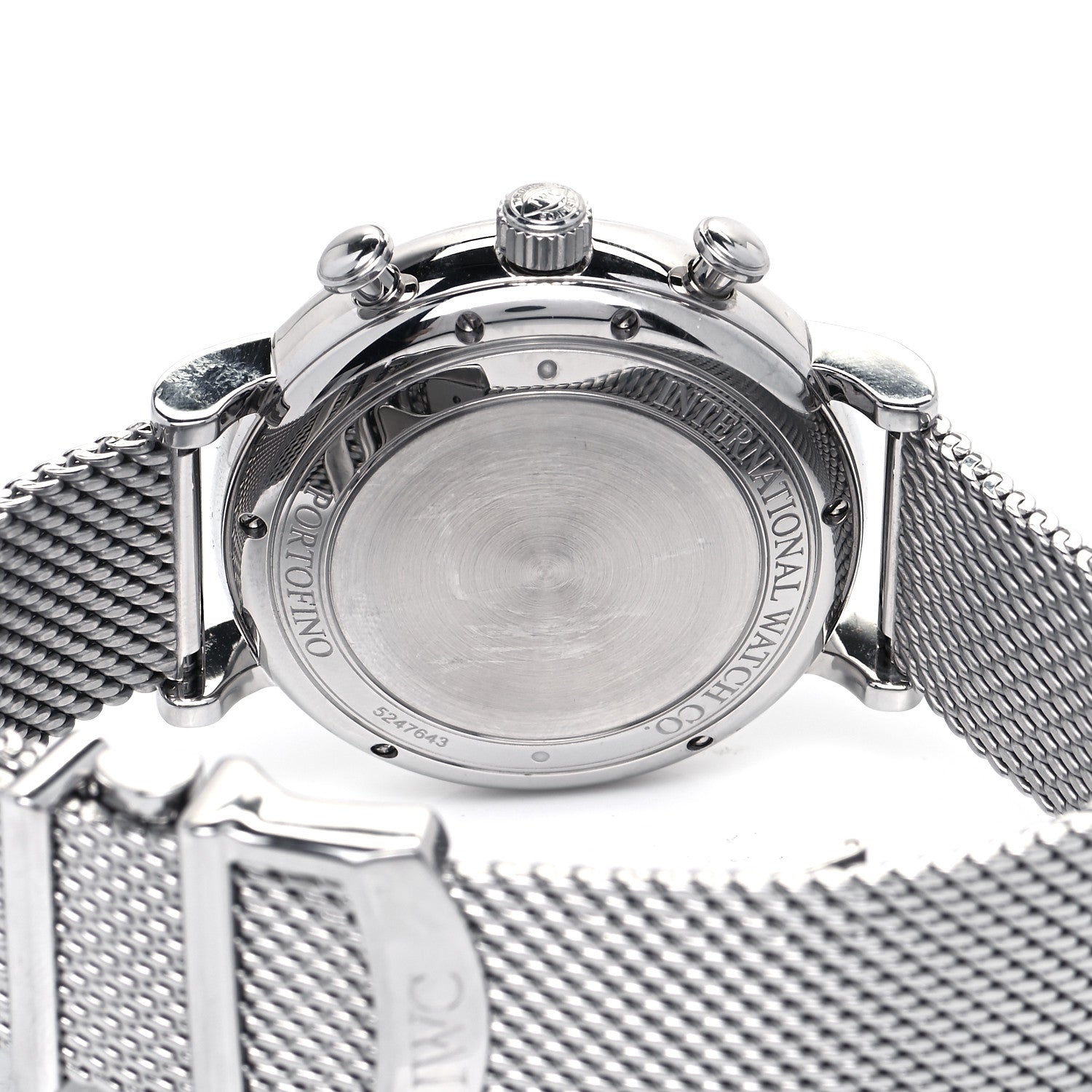 IWC Stainless Steel 42mm Portofino Chronograph Automatic Watch IW391009 4 of 6