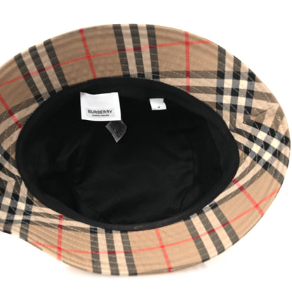 Burberry Technical Cotton Vintage Check Bucket Hat M Archive Beige 7 of 10