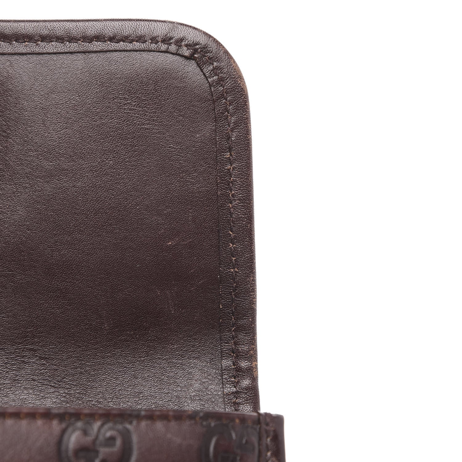 Gucci Guccissima Slim Belt Bag Dark Brown 15 of 15