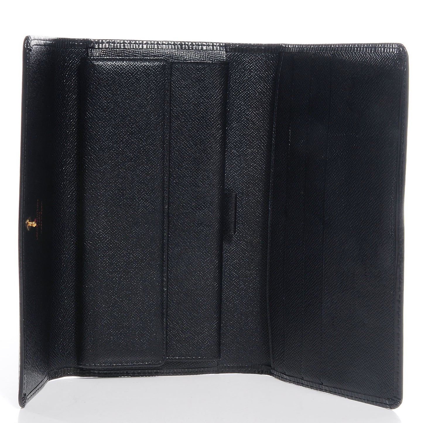 Epi Porte Tresor International Wallet Black