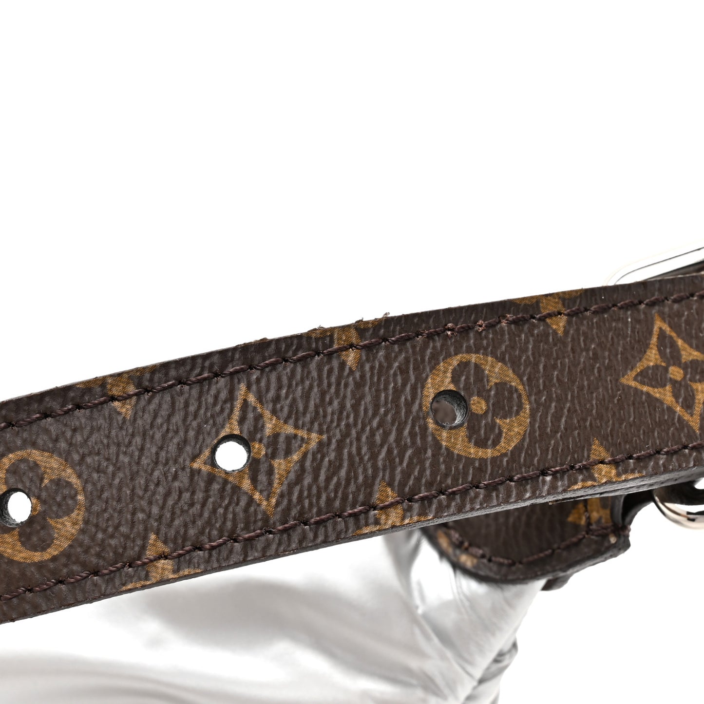 Econyl Monogram Pillow BumBag Silver