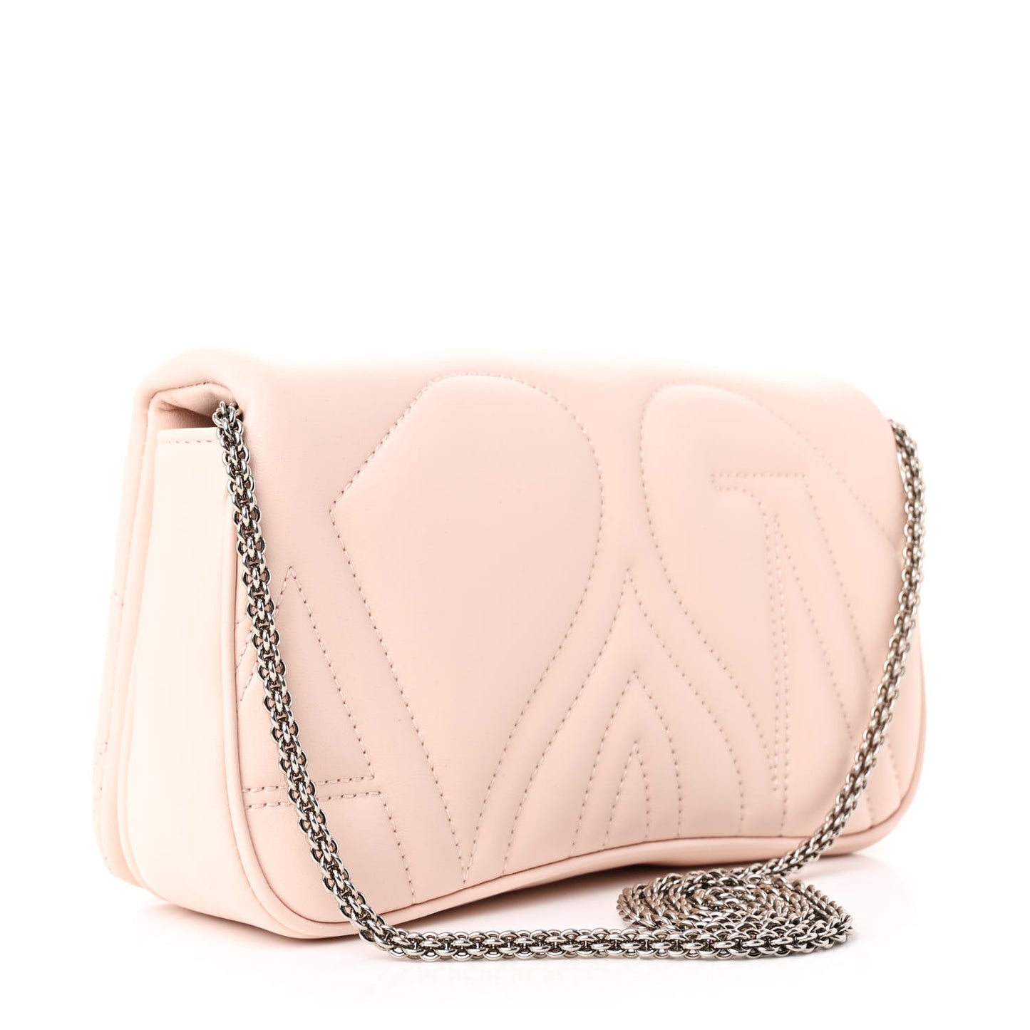 Lambskin Quilted The Seal Chain Shoulder Bag Pink