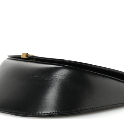 Saint Laurent Box Calfskin Mini Voltaire Top Handle Bag Black 10 of 11