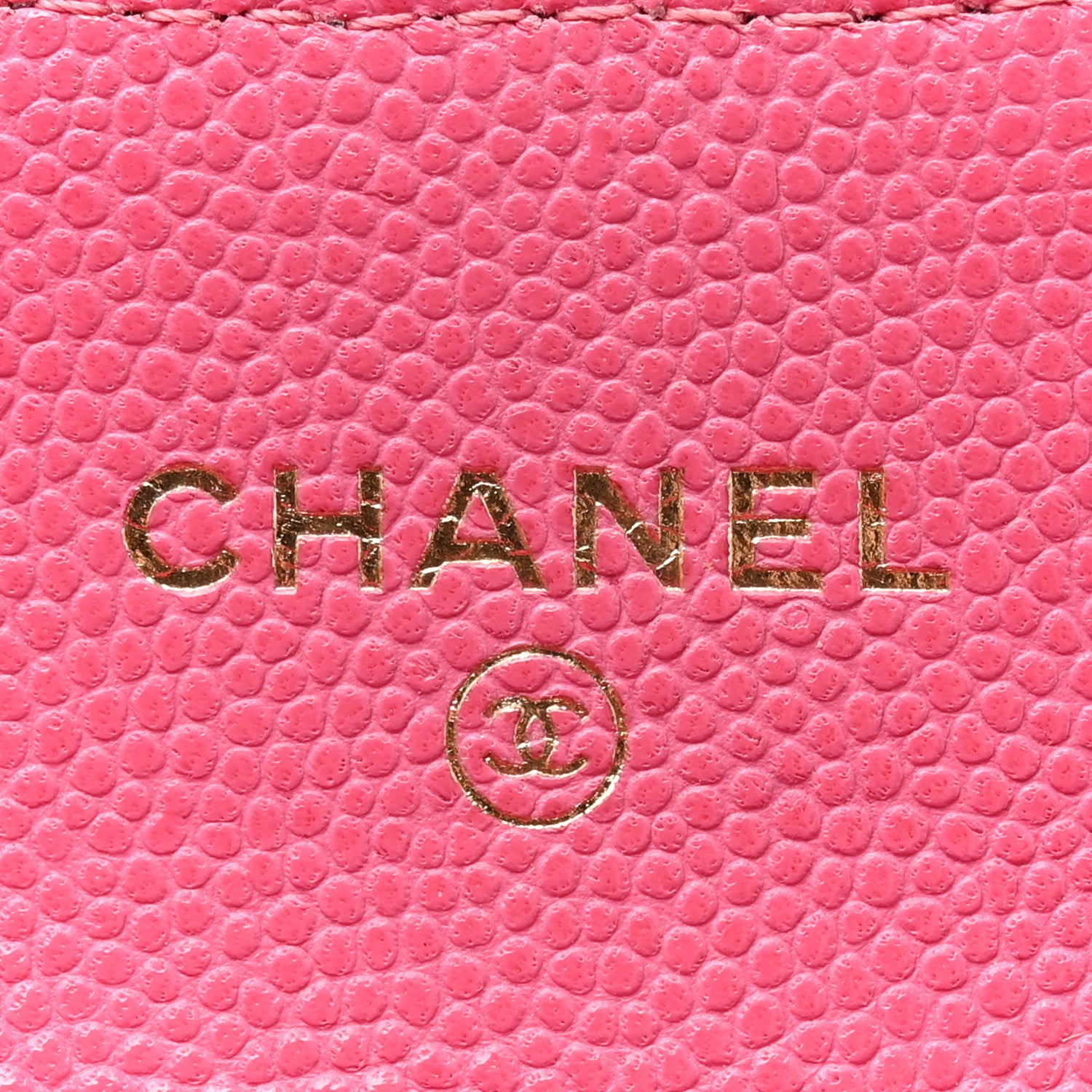 Chanel Caviar Quilted Flap Card Holder Wallet Pink 6 of 7