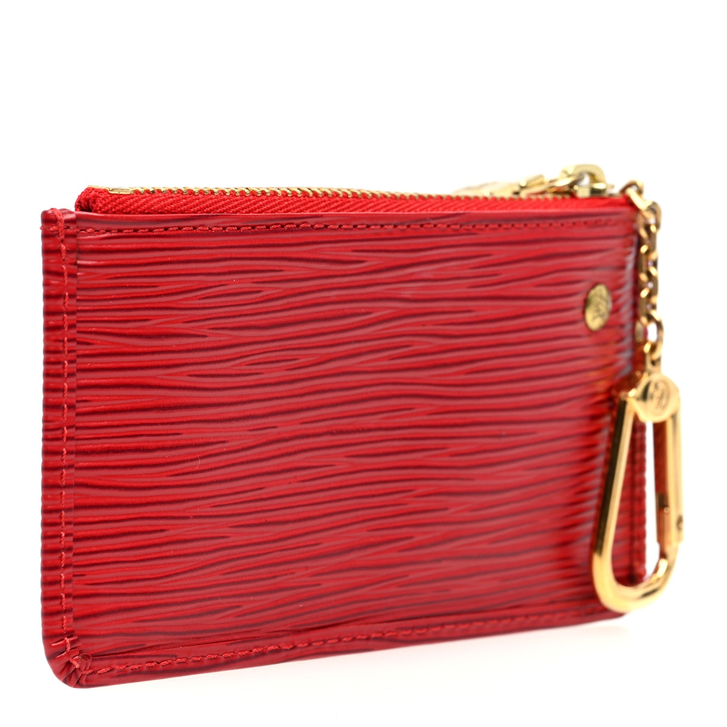 Louis Vuitton Epi Key Pouch Castillan Red 3 of 6