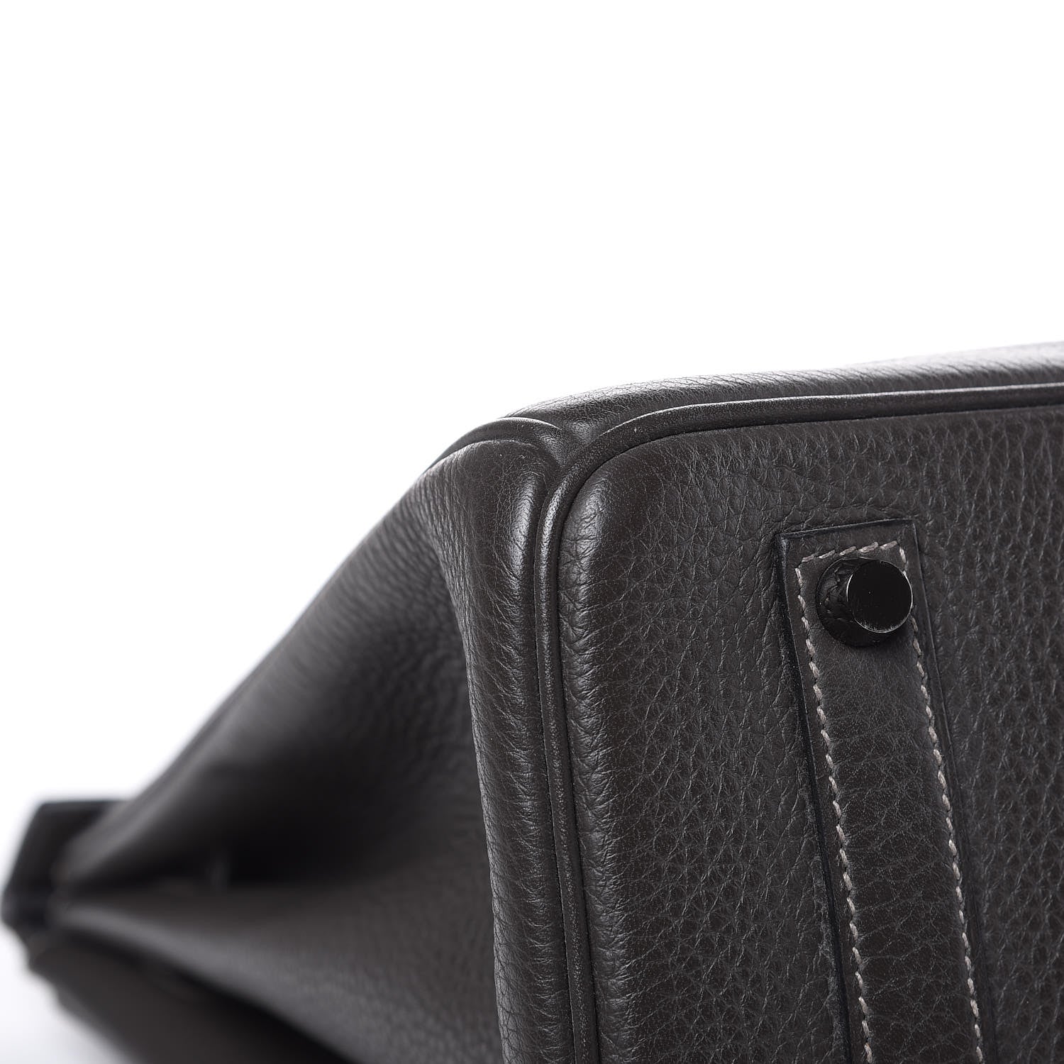 Hermes Taurillon Clemence Birkin 35 Graphite 29 of 35