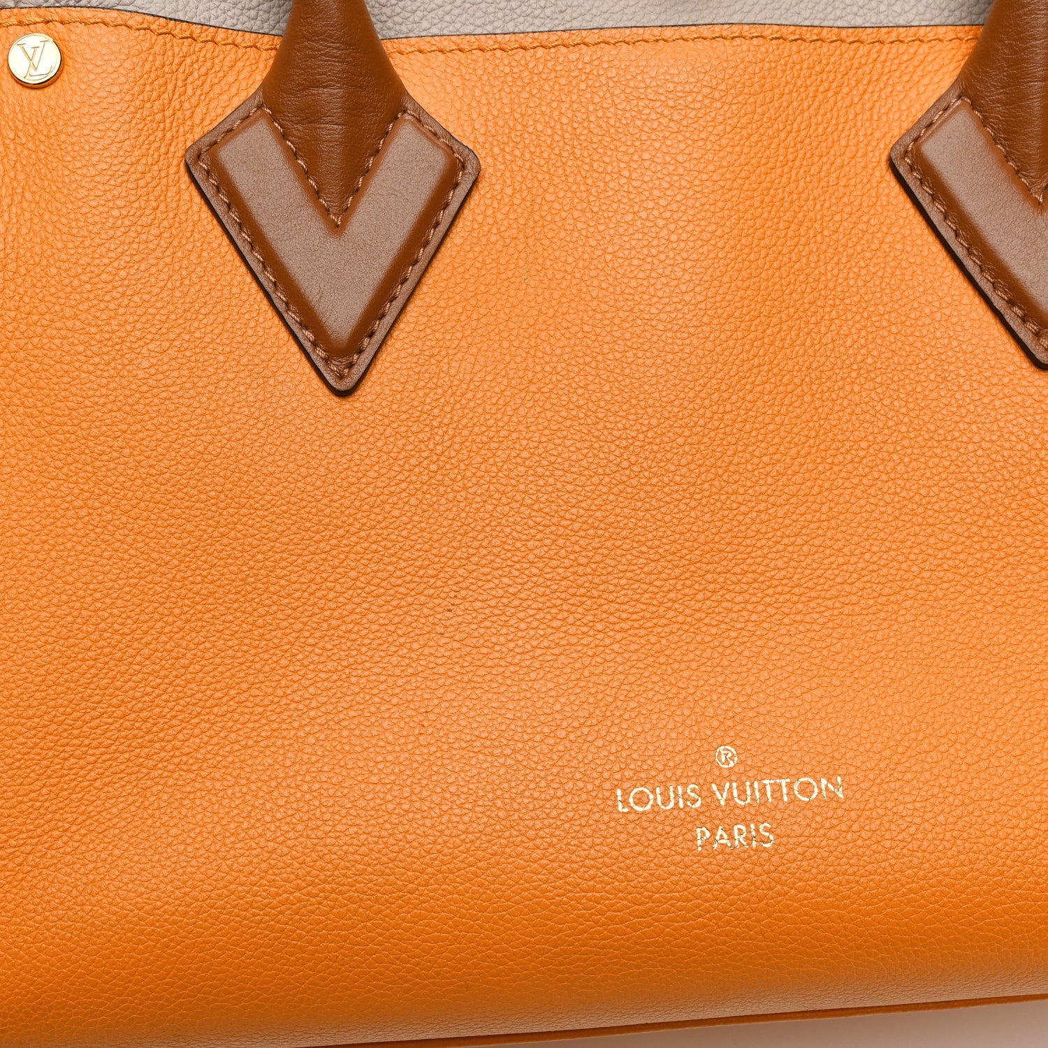 Louis Vuitton Calfskin Monogram On My Side Summer Gold 32 of 41