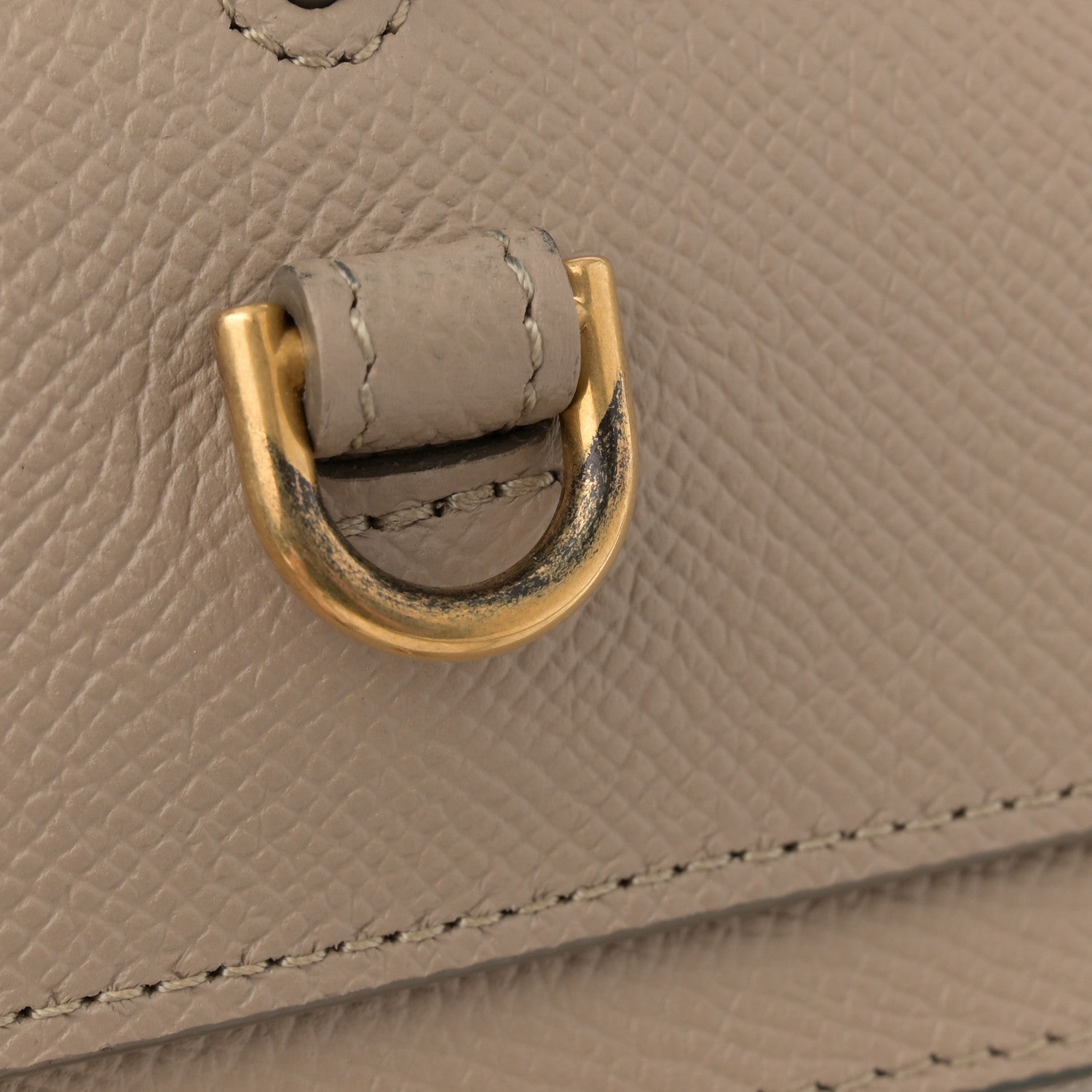 Celine Grained Calfskin Micro Belt Bag Light Taupe 11 of 14