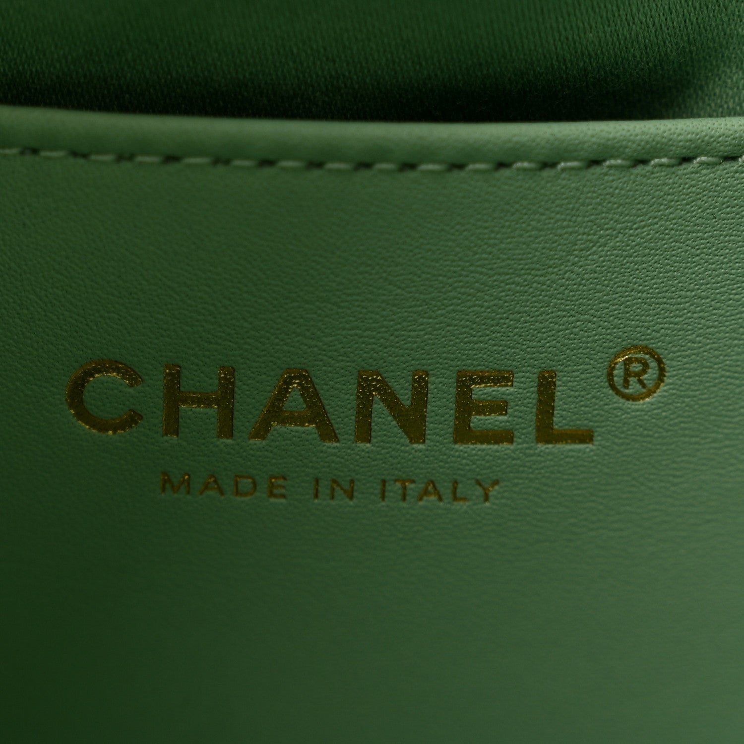 Chanel Caviar Quilted Small Chanel 25 Handbag Light Green 6 of 10