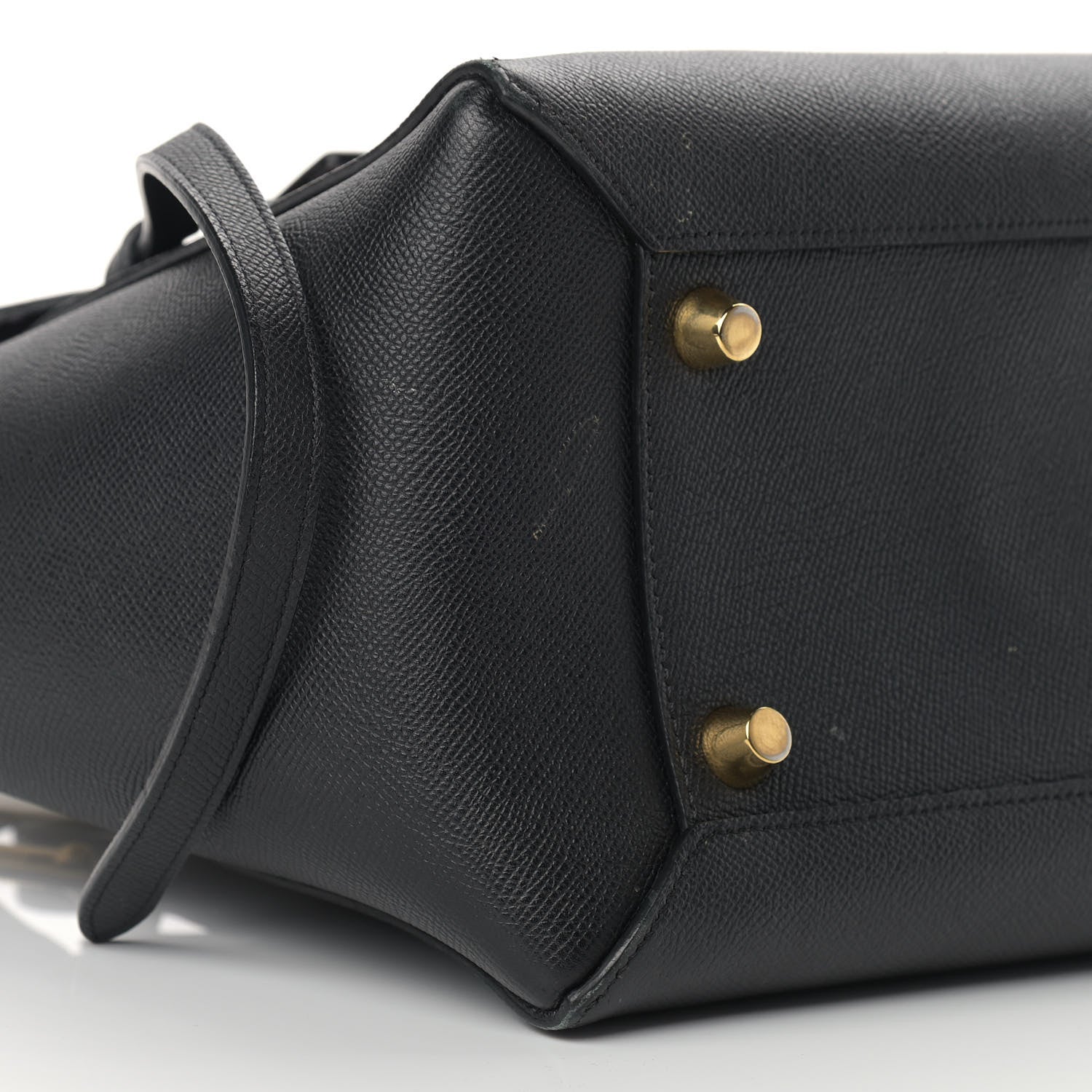 Celine Grained Calfskin Mini Belt Bag Black 5 of 21
