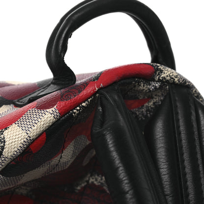 Louis Vuitton Damier Azur Patchwork Waves Palm Springs PM 14 of 14