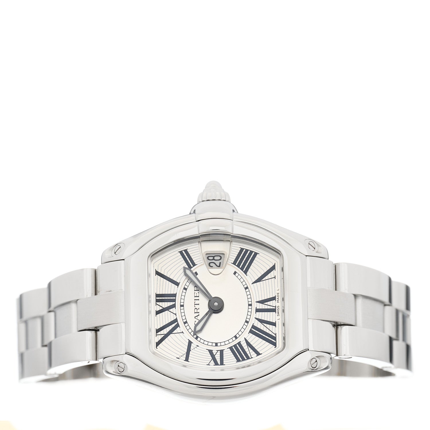 Cartier Stainless Steel 31mm Roadster Quartz Watch 2 of 5