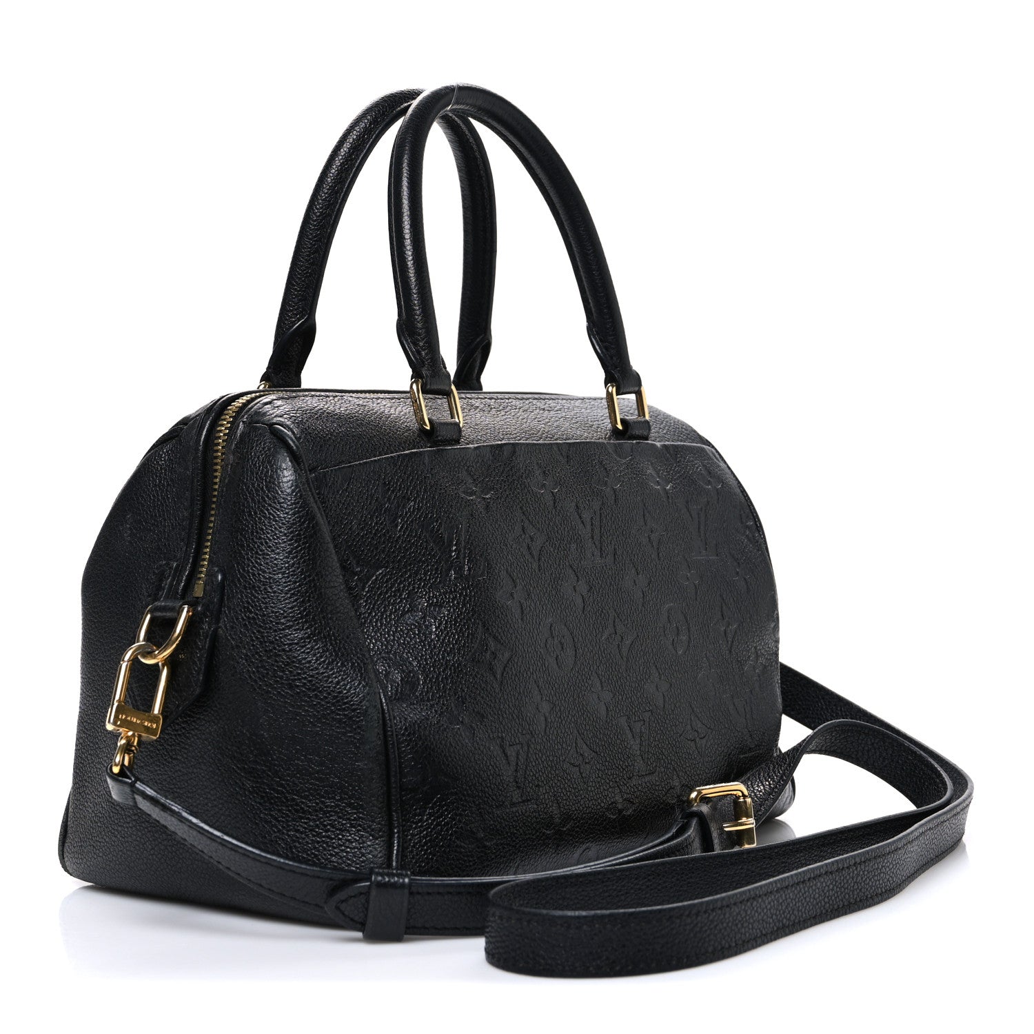 Louis Vuitton Empreinte Speedy Bandouliere 25 NM Black 3 of 10