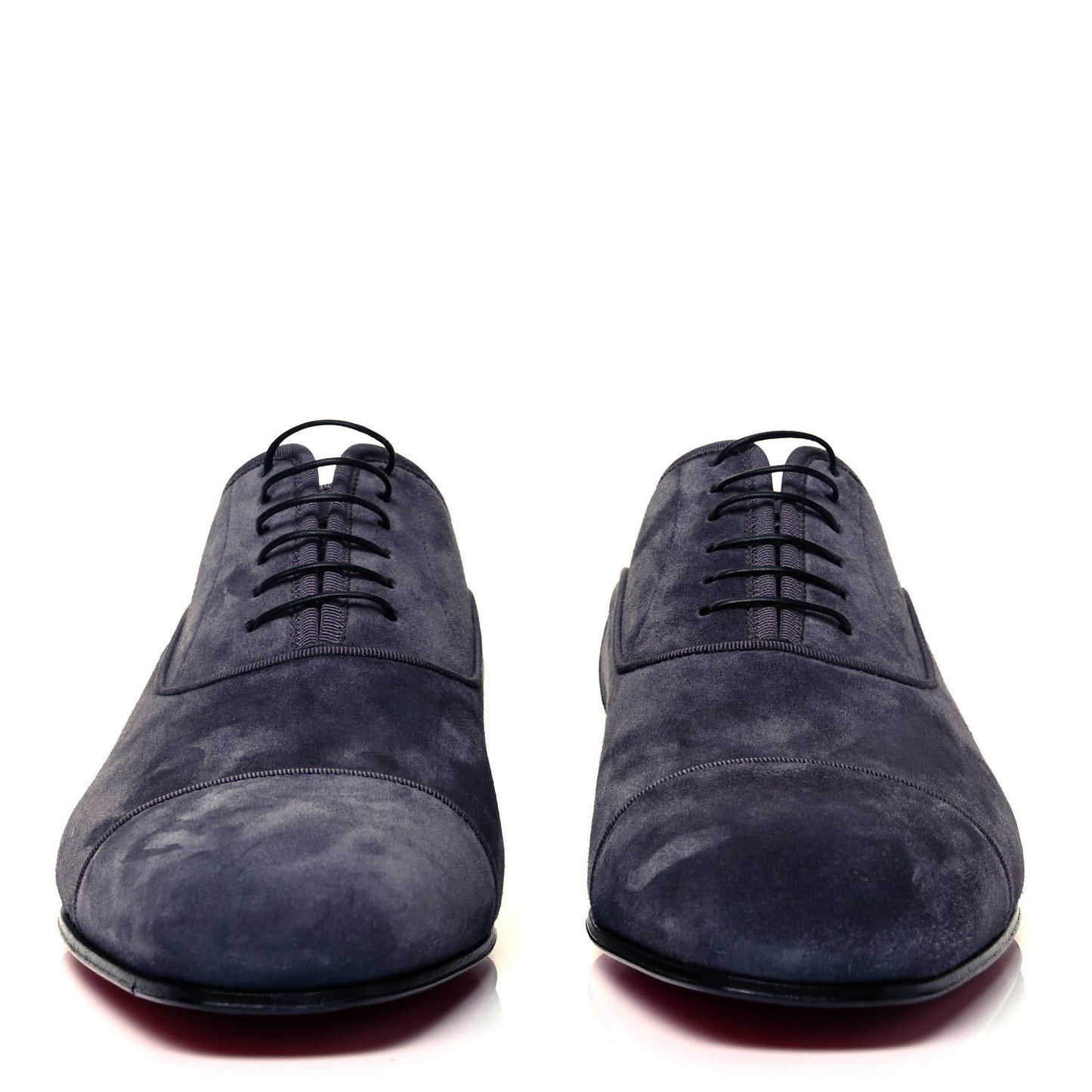 Suede Mens Greggo Flat Oxfords 41.5 Grey