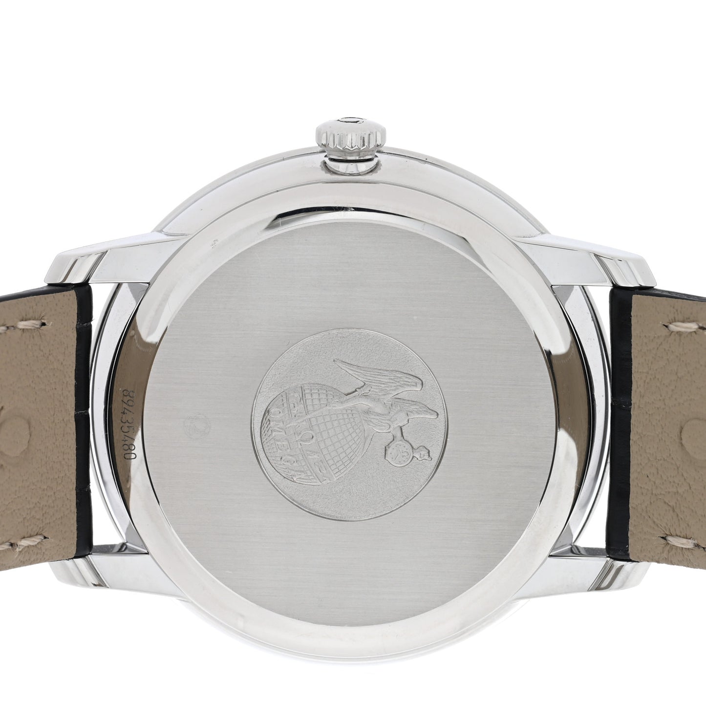 Stainless Steel Alligator 39mm De Ville Automatic Watch 424.13.40.20.02.003