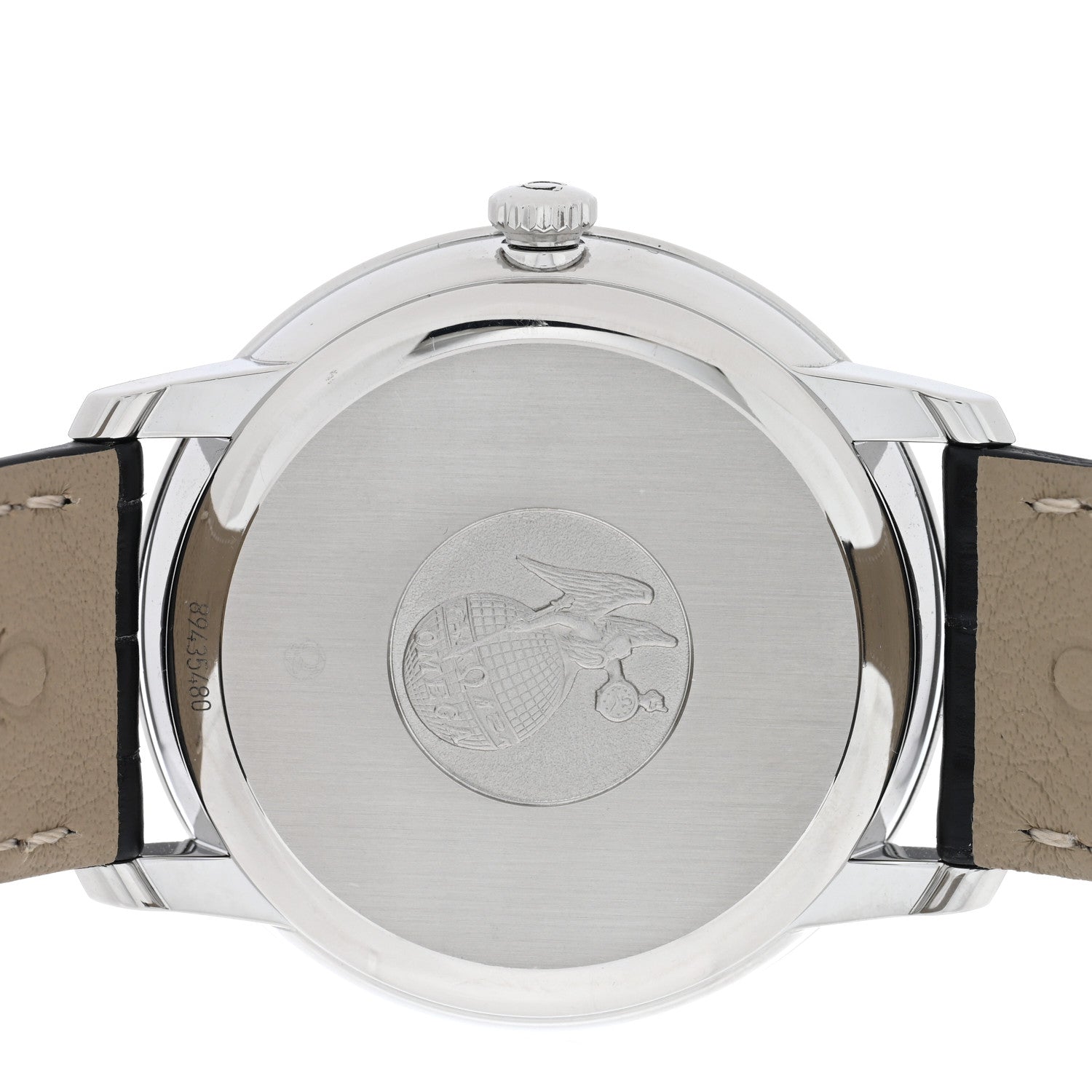 Omega Stainless Steel Alligator 39mm De Ville Automatic Watch 424.13.40.20.02.003 4 of 5
