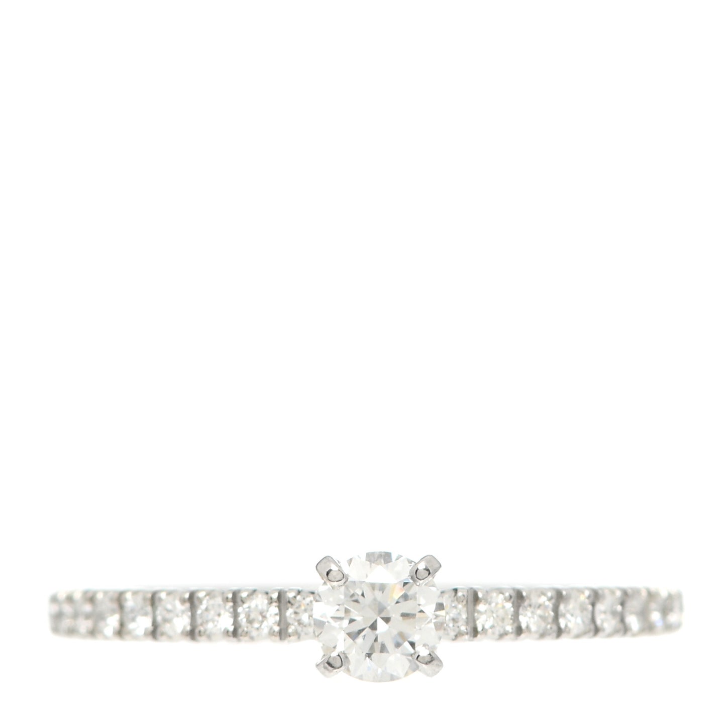 Platinum Diamond .18ct Etincelle De Cartier Solitaire Engagement Ring 47 4