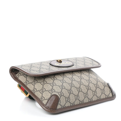 Gucci GG Supreme Monogram Neo Vintage Web Belt Bag Brown 4 of 9