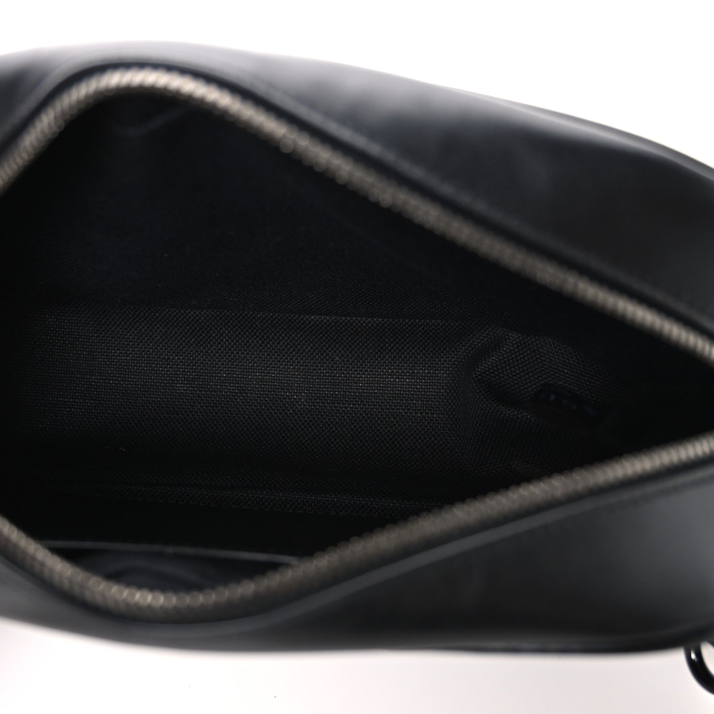 Calfskin Matelasse Monochrome Small GG Marmont Chain Shoulder Bag Black