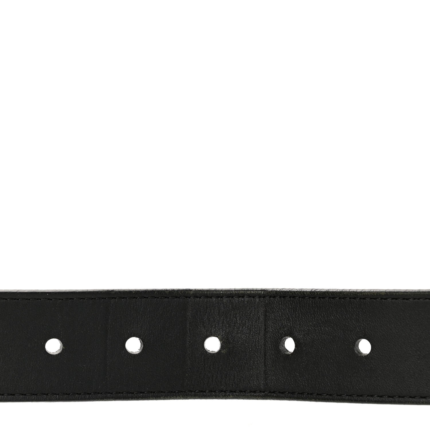 Louis Vuitton Calfskin 35mm Pont Neuf Belt 85 34 Black 7 of 8