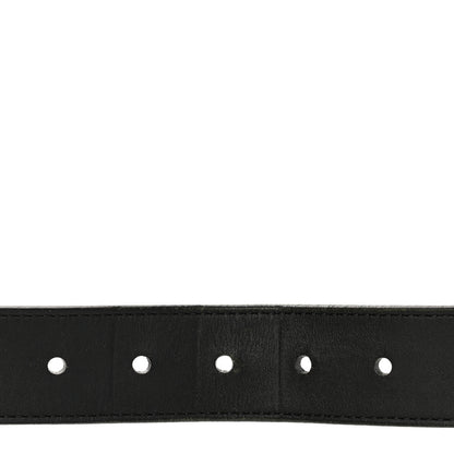 Louis Vuitton Calfskin 35mm Pont Neuf Belt 85 34 Black 7 of 8