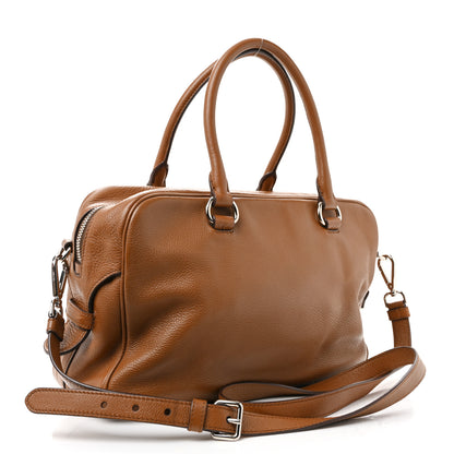 Prada Vitello Daino Satchel Nocciolo 3 of 13