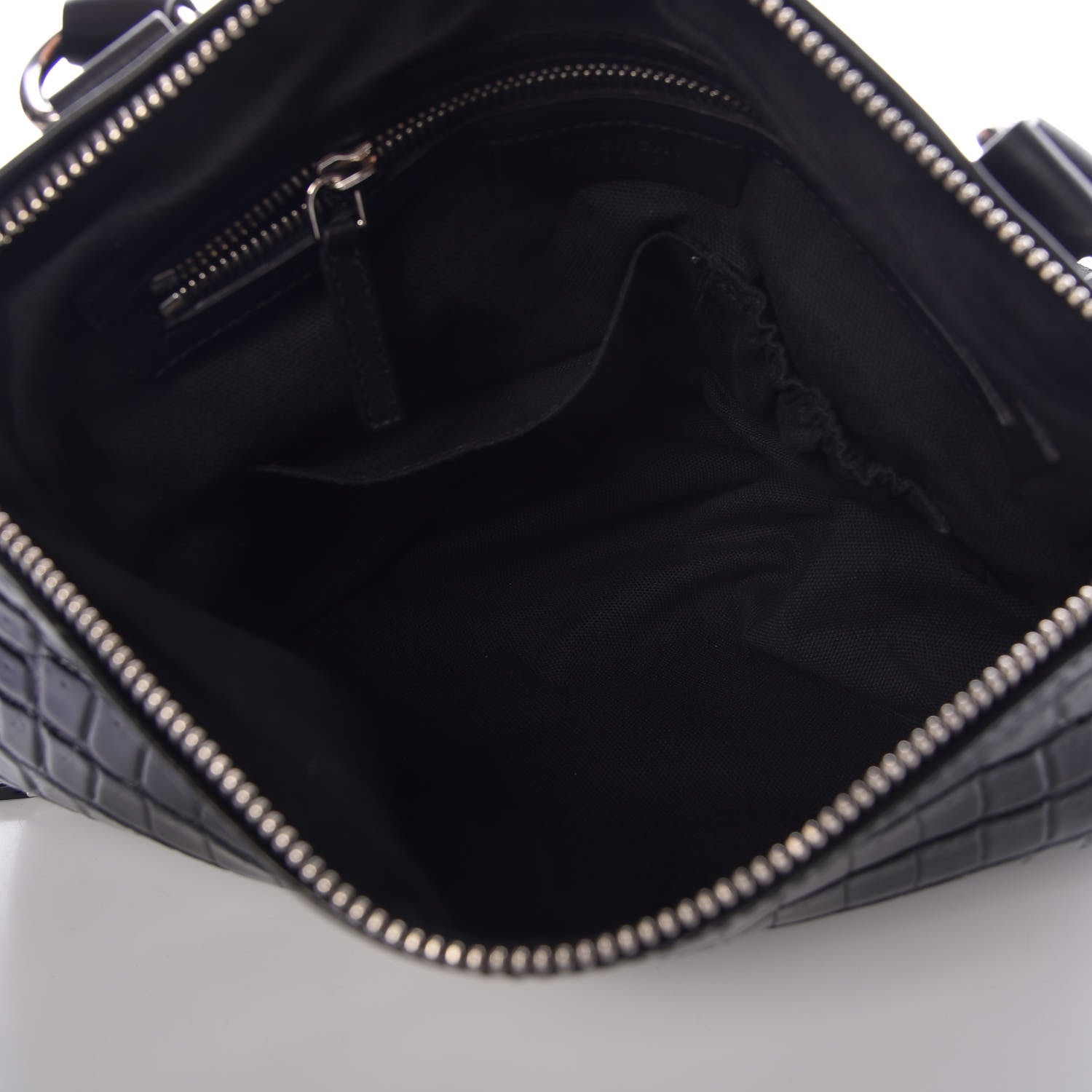 Givenchy Calfskin Crocodile Embossed Medium Pandora Black 5 of 13