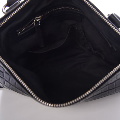 Givenchy Calfskin Crocodile Embossed Medium Pandora Black 5 of 13