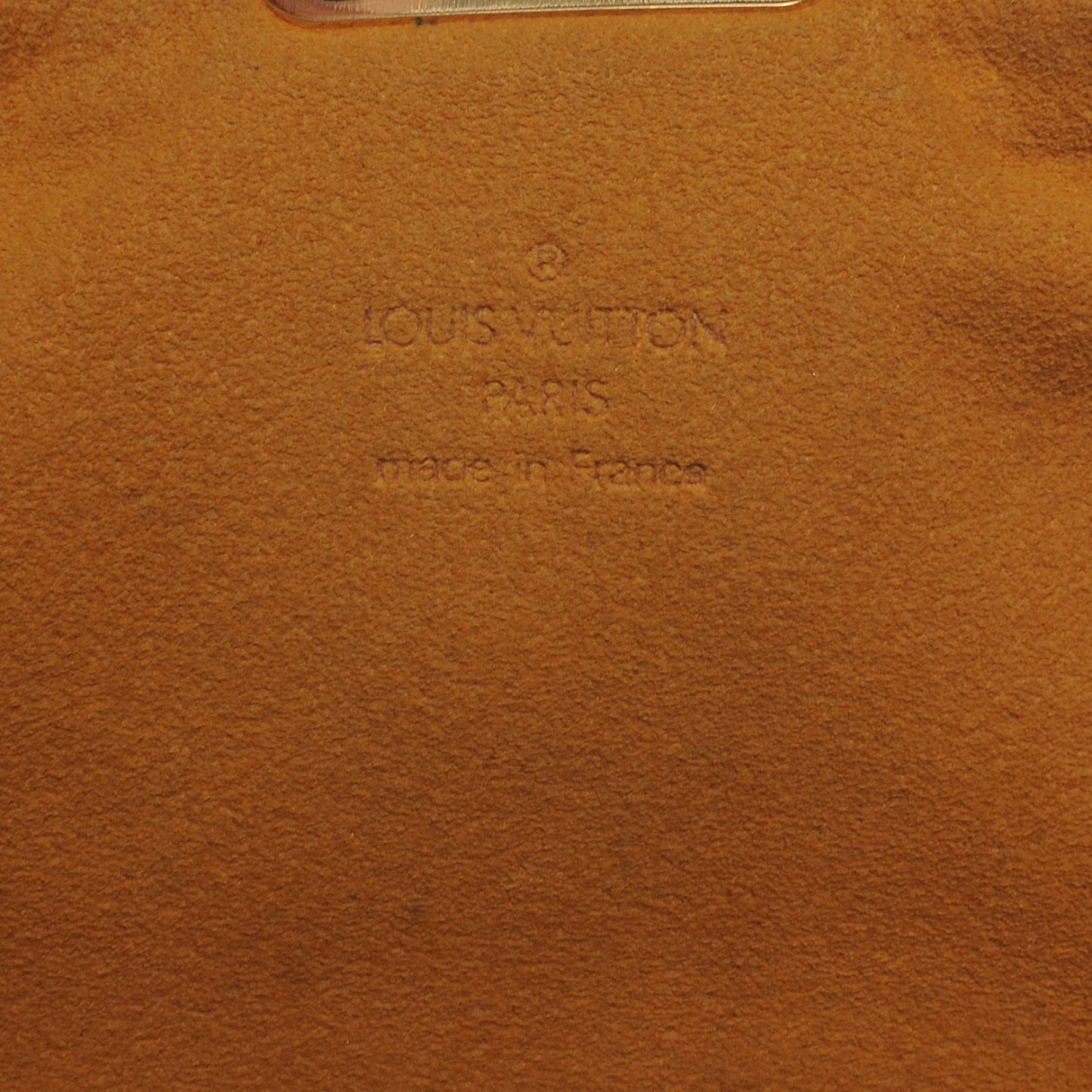 Monogram Denim Pochette Plat Clutch Blue