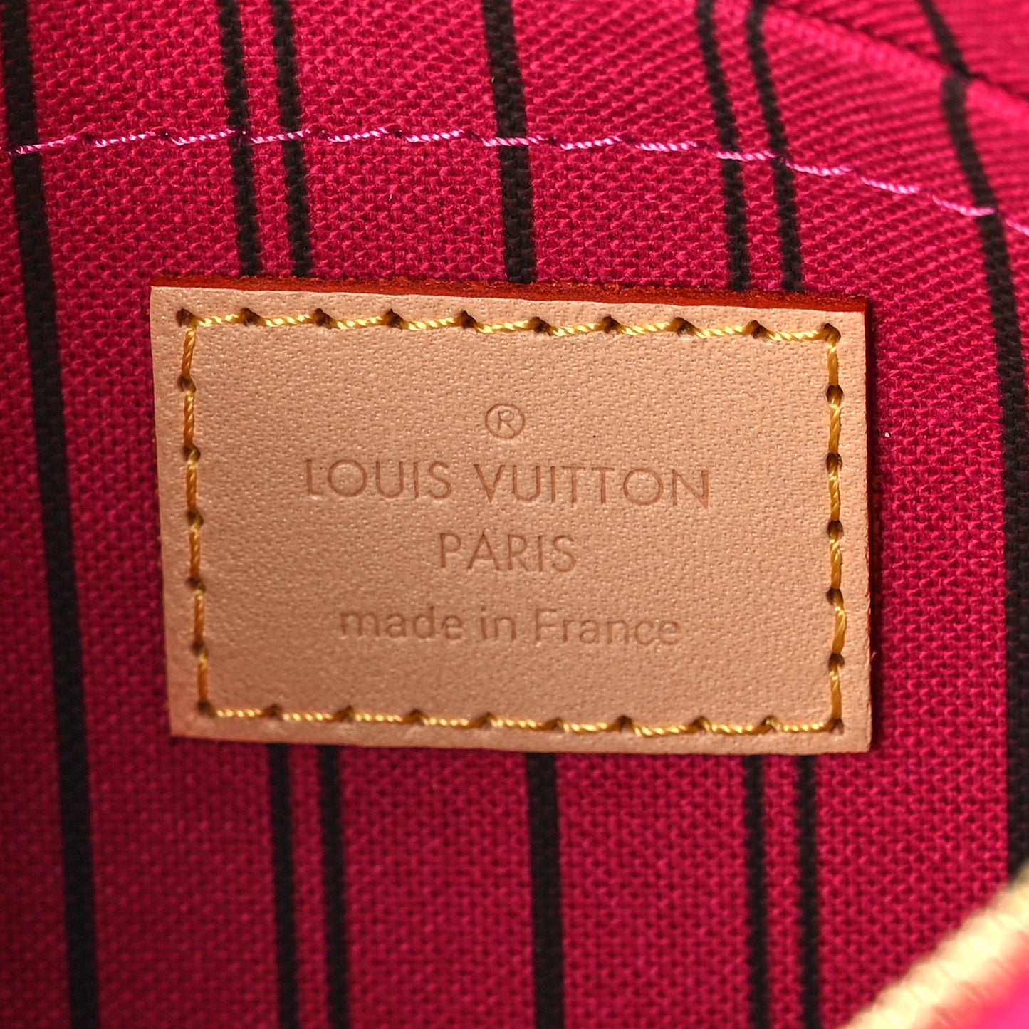 Monogram Neverfull PM Pochette Pivoine
