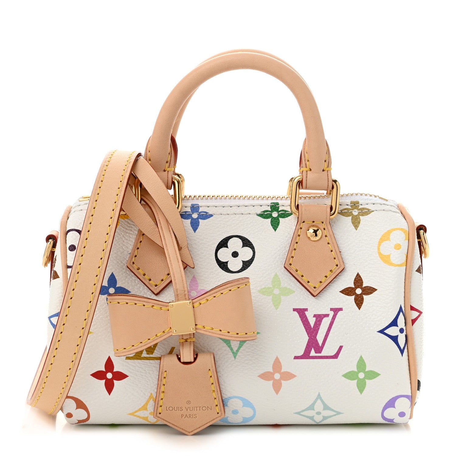 Louis Vuitton LV X TM Monogram Multicolor Nano Speedy White 1 of 10