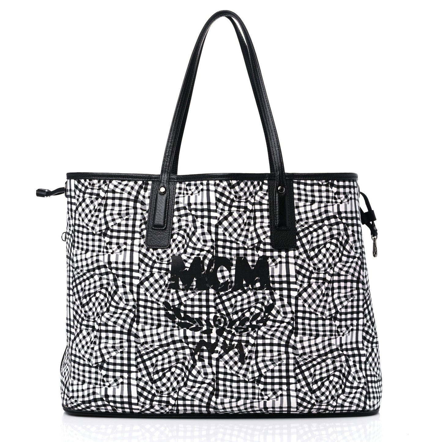 Visetos Large Liz Reversible Shopper Tote Black
