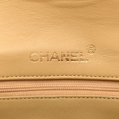 Chanel Lambskin Quilted Mini Square Flap Beige 5 of 11