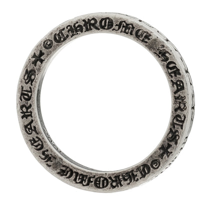 Chrome Hearts Sterling Silver CH NYC Fck You Spacer Ring 61 9.5 6 of 6