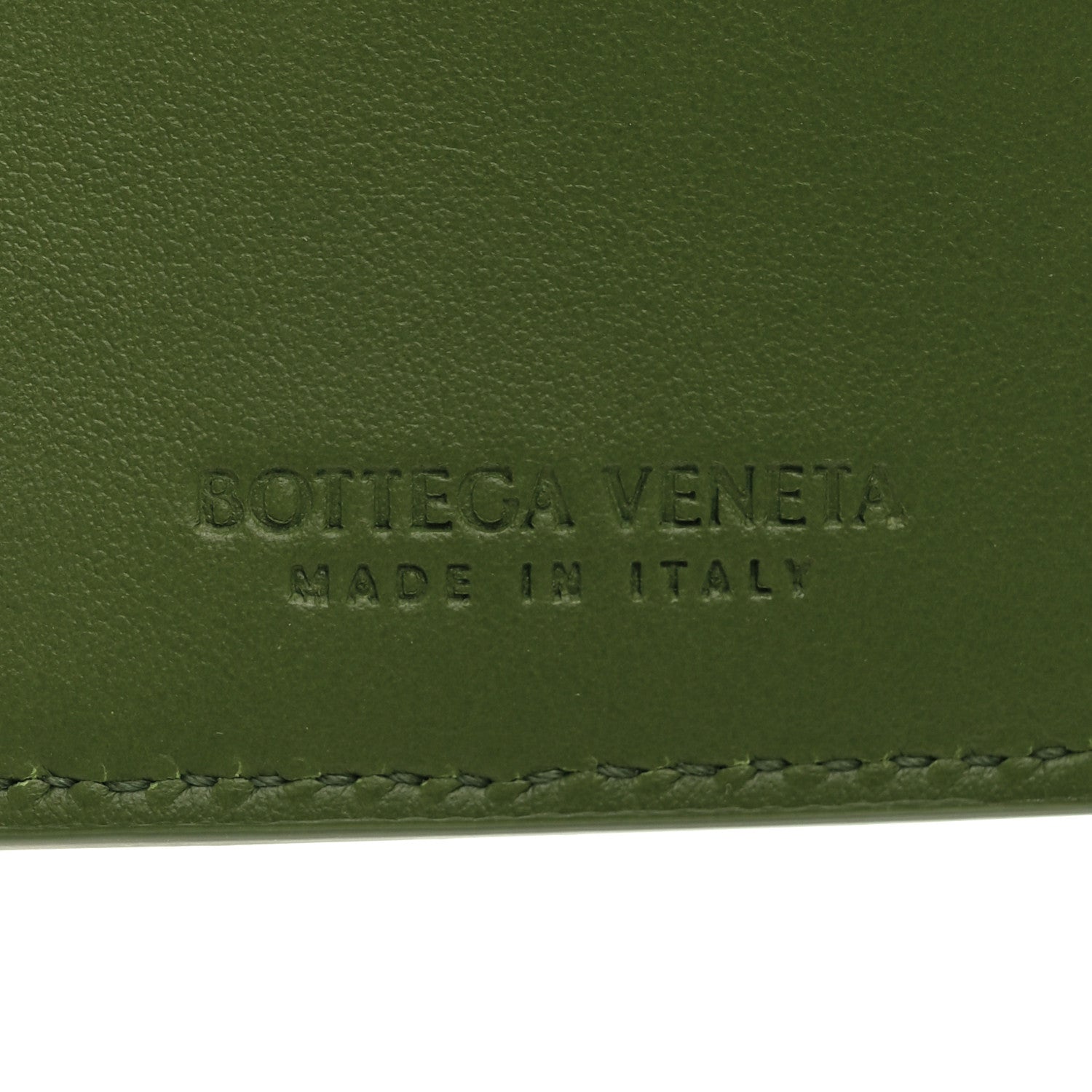 Bottega Veneta Nappa Intrecciato Bi-Fold Wallet Avocado 6 of 7