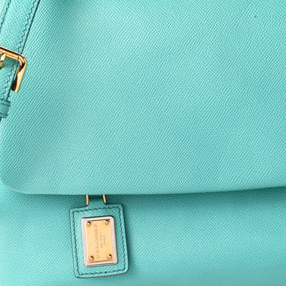 Dolce & Gabbana Dauphine Large Miss Sicily Satchel Light Blue 9 of 9