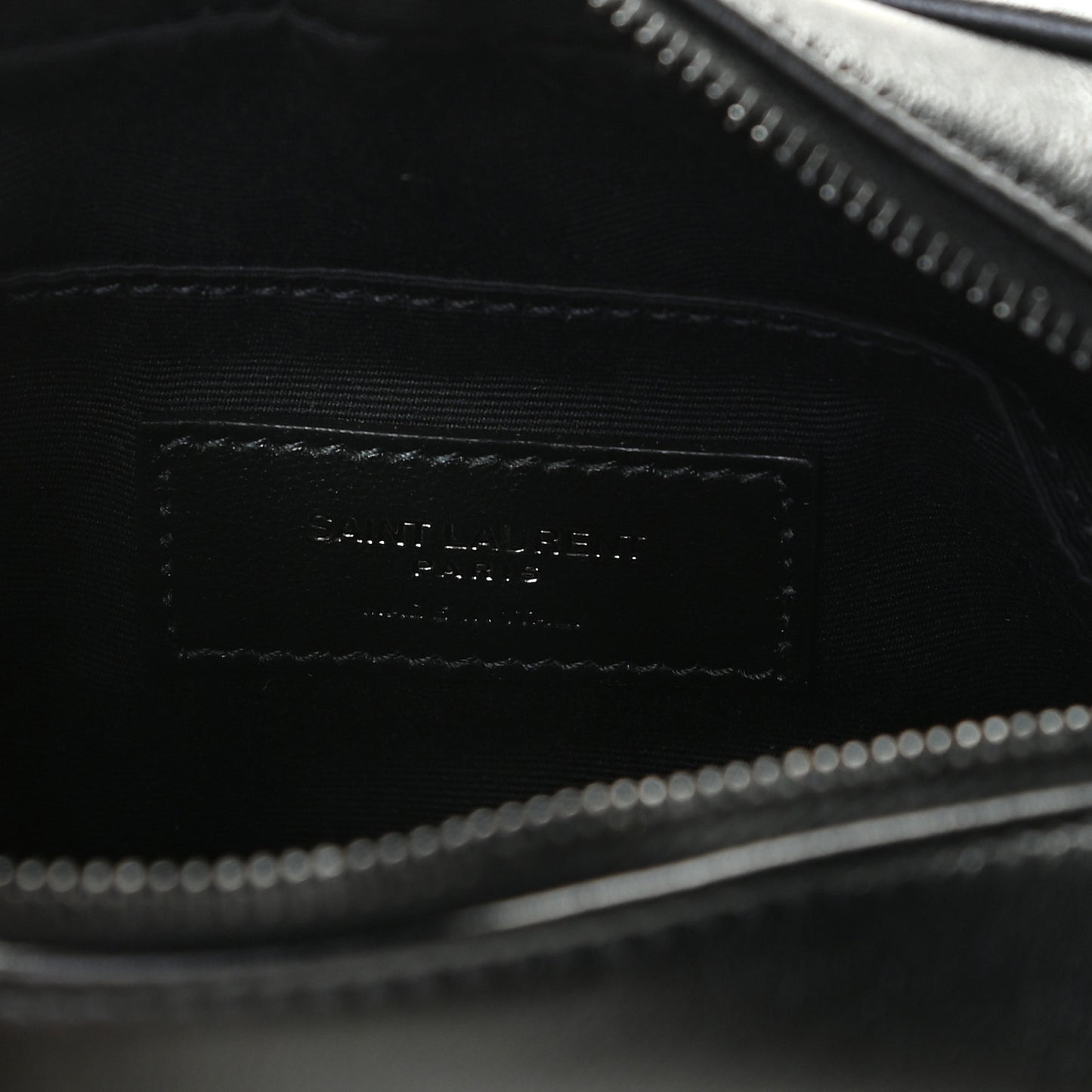 Calfskin Matelasse Monogram Lou Belt Bag Black