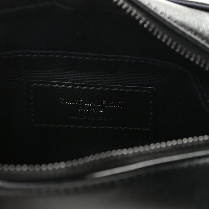 Saint Laurent Calfskin Matelasse Monogram Lou Belt Bag Black 6 of 10