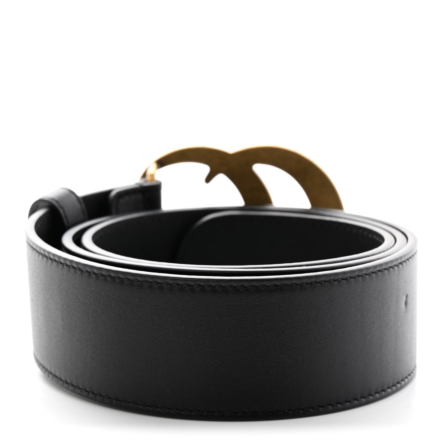 Calfskin Double G 40mm Belt 75 30 Black