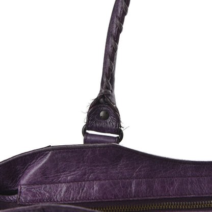 Balenciaga Agneau Classic Hardware Part Time Raisin 12 of 14