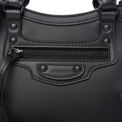 Balenciaga Smooth Calfskin Neo Classic Black Hardware Mini City Black 9 of 9