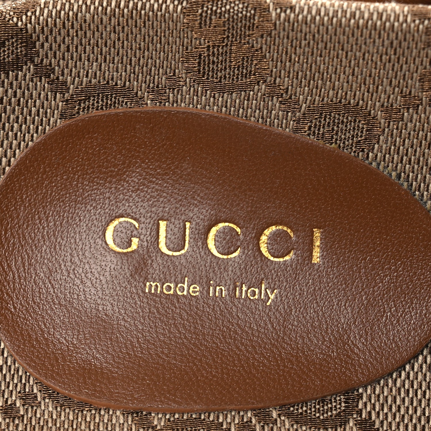 Gucci Monogram GG Calfskin Angelina Platform 55mm Slide Sandals 38.5 Camel Ebony 9 of 11