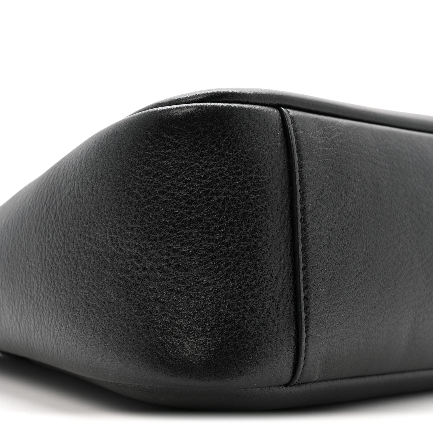 Saint Laurent Smooth Calfskin Small Le 5 A 7 Soft Hobo Black 9 of 11