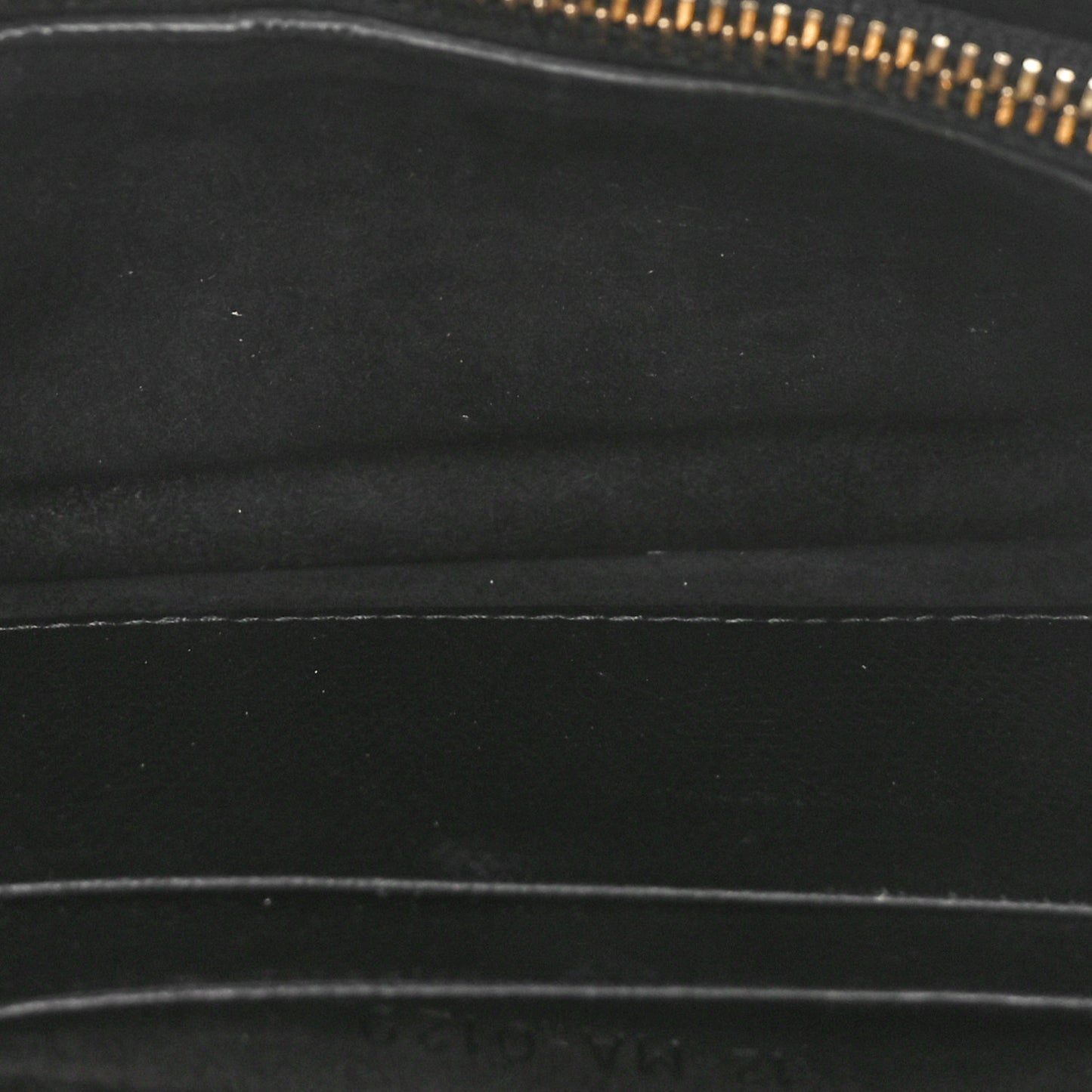 Grained Calfskin Saddle Belt Clutch Black