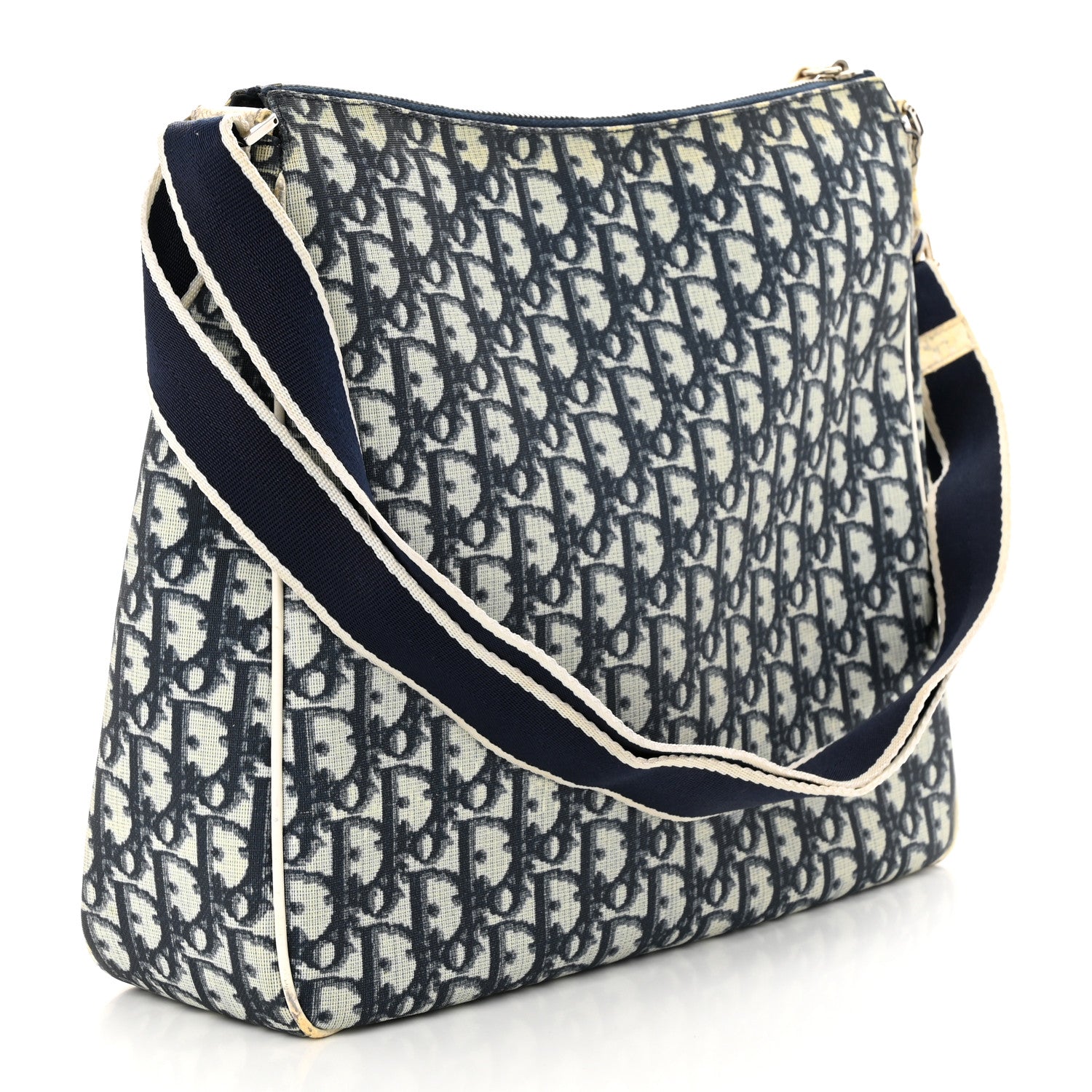 Christian Dior Monogram Girly Messenger Bag Navy Blue 3 of 18