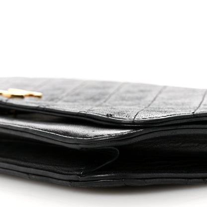 Chanel Lambskin Quilted Small Single Flap Black 10 of 15