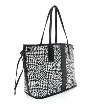 MCM Visetos Medium Liz Reversible Shopper Tote Black 13 of 19