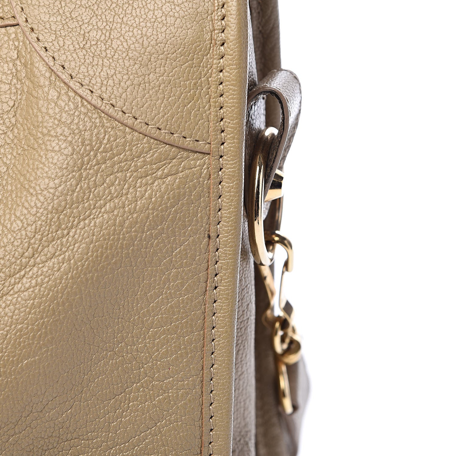 Balenciaga Chevre Gold Metallic Edge Hardware City Beige Latte 10 of 20