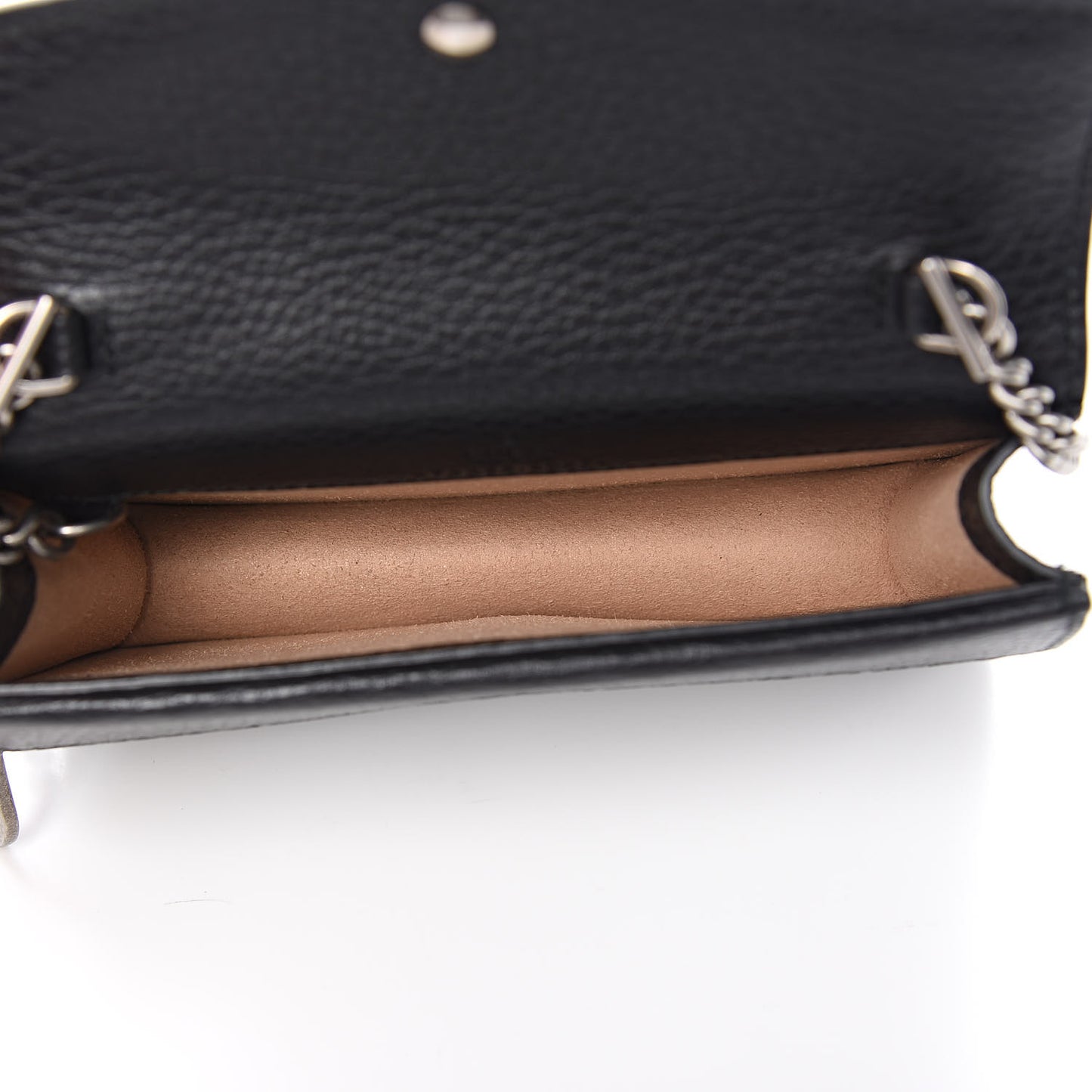 Calfskin Super Mini Dionysus Shoulder Bag Black